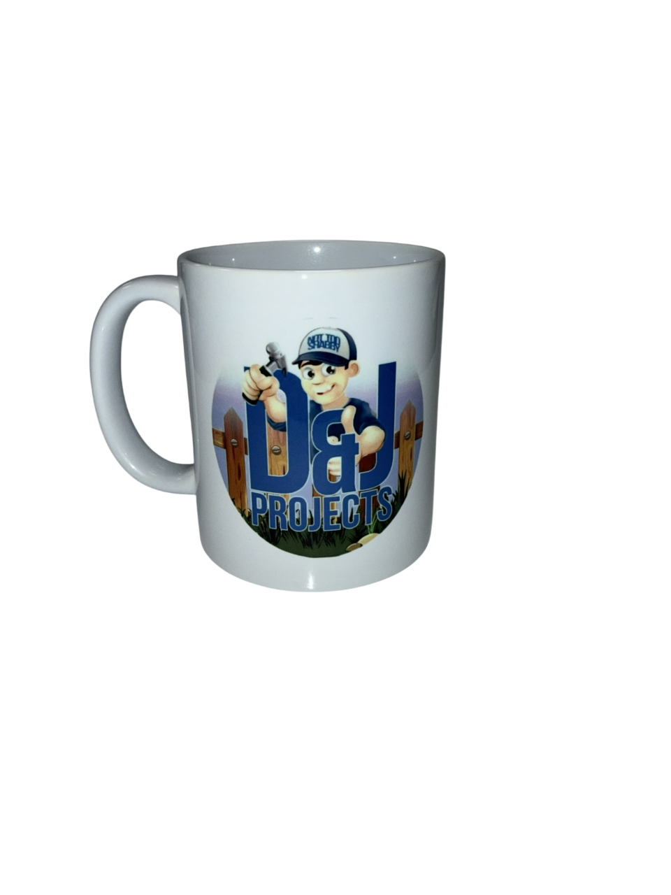 D&J Projects Mug - Not Too Grabby design