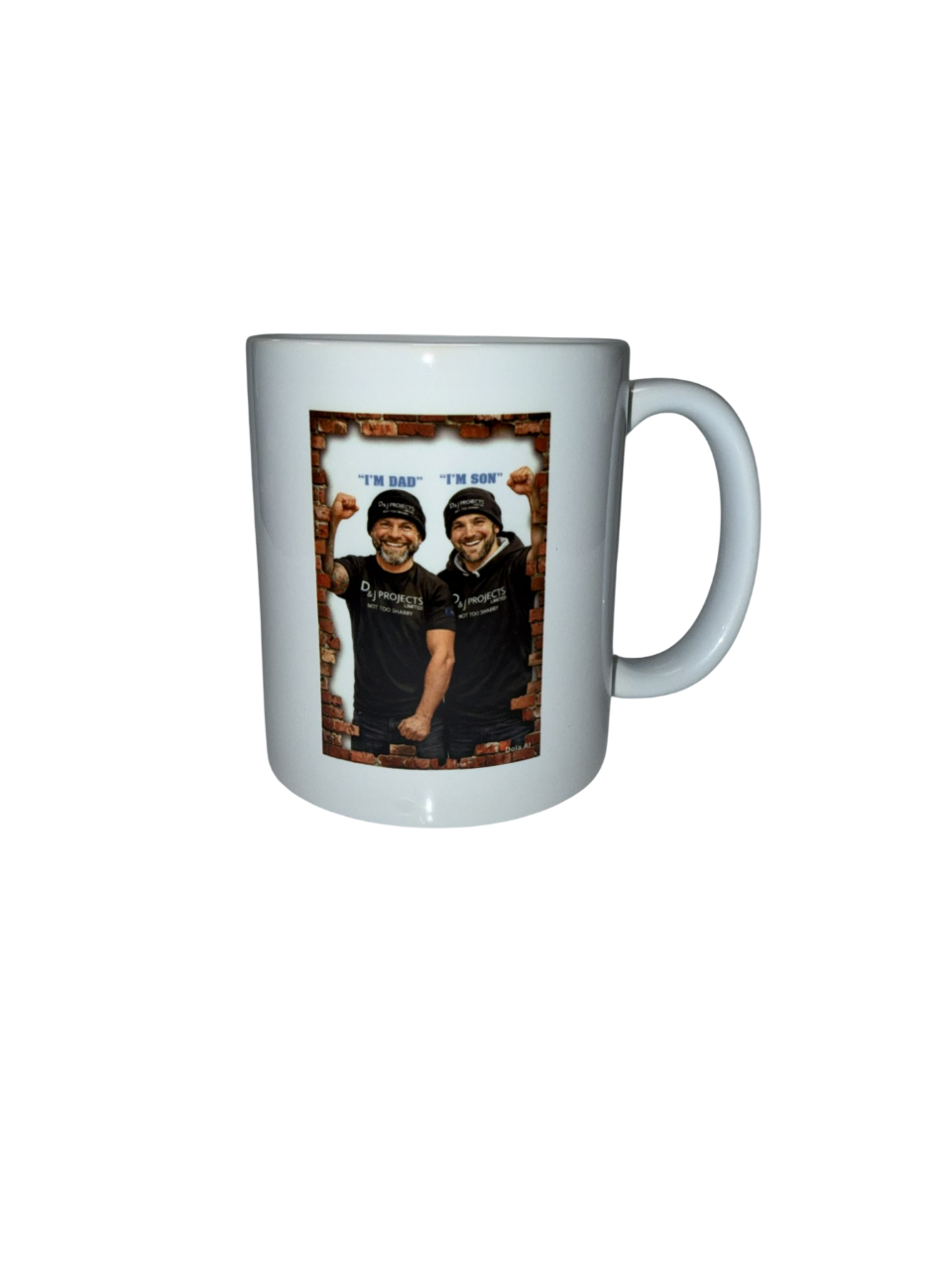 D&J Projects Mug - Dad & Son design
